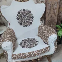 مبلمان 9 نفره همراه عسلی|مبلمان خانگی و میز عسلی|خرمآباد, |دیوار