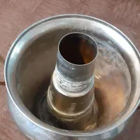 سماور همراه با سینی و کاسه