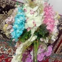 ۱۹شاخه گل|گل مصنوعی|بوئین زهرا, |دیوار