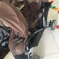 ست کامل حمل ونقل دوقلویی برند مناسب سیسمونی|کالسکه و لوازم جانبی|تهران, جنت‌آباد شمالی|دیوار