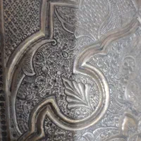 سینی برنجی عتیقه با قدمت ۷۰ سال|کلکسیون اشیاء عتیقه|تهران, وصفنارد|دیوار