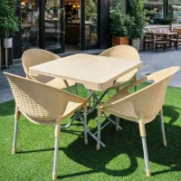 میز و صندلی پلاستیکی باغی مدل bahar684 کرج گلشهر