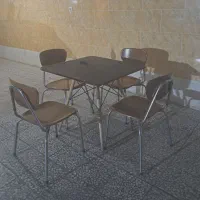 دو عدد میز ناهار خوری وغذاخوری قابل حمل باسواری