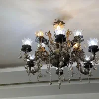 یک جفت لوستر ۶ شاخه ۱۲ شعله