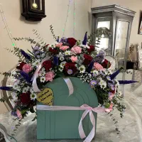 باکس گل تازه سایز بزرگ