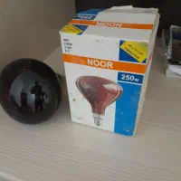 ۲عددفن و۲عدد لامپ مادون قرمز برای جوجه کشی مرغ