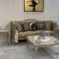 ست کامل مبل چوب راش پتینه در کرج|مبلمان خانگی و میز عسلی|تهران, آبشار|دیوار