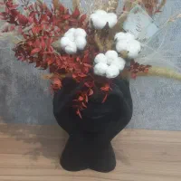 مجسمه با گلهای خشک|مجسمه، تندیس، ماکت|یزد, |دیوار