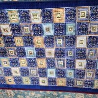 پتوفرش کل برجسته بسیار نرم خوش نقش|فرش|مشهد, آیت الله کاشانی|دیوار