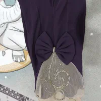 لباس مجلسی رنگ بادمجانی تنخورعالی ۱۸۸۰تومن|لباس|باغستان, |دیوار