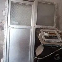 درب سرویسی  آلومینیوم سنگین فروش فوری