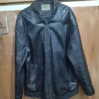 کاپشن چرم اصل