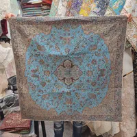 رومیزی مربع ترمه ۱متر در ۱متر عمده وتک|پرده، رانر، رومیزی|تهران, بازار|دیوار