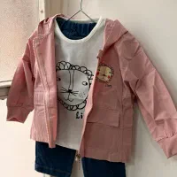 سویشرت شلوار لی بولوز استین بلند