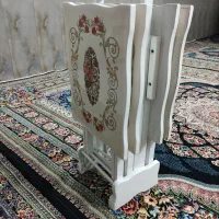 جلو مبلی طرح دار چوبی|مبلمان خانگی و میز عسلی|شاهدشهر, |دیوار