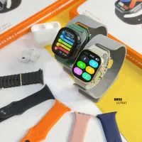 ساعت هوشمند KW56 ULTRA3 با 7 بند و ایرپاد هدیه