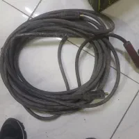 کابل جوش با انبر و فیش سالم بدون زدگی