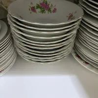 سرویس چینی گل سرخ|ظروف سرو و پذیرایی|سرپل ذهاب, |دیوار