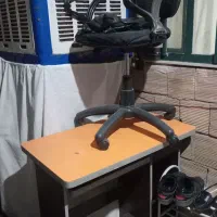 میز کامپیوتر همراه صندلی گردون