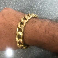 دستبند طلا مردانه