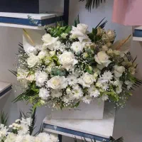 گل آماده ارسال باکس گل طبیعی سبدگل انلاین گلفروشی