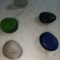 سنگهای زیبا و قدیمی  رنگی ها خیلی خاص هستن|بدلیجات|رشت, سعدی (تختی)|دیوار