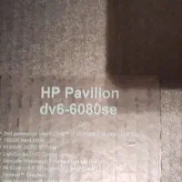 لپ تاپ اچ پی hp dv6 6080se|رایانه همراه|تهران, دردشت|دیوار