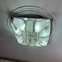 دو عدد لوستر سقفی|لوستر و چراغ آویز|تهران, شهرک شریعتی|دیوار