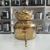 کتری قوری کتری رو گازی کف چدن سماور|قوری، کتری، قهوه‌ساز دستی|قم, نیروگاه|دیوار