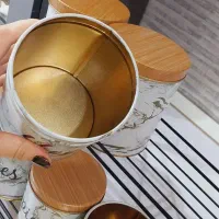 ست پاسماوری ۷ تیکه فلزی فانتزی با استند|ظروف نگهدارنده، پلاستیکی، یکبارمصرف|قرچک, مهدیه|دیوار