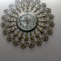 ساعت دیواری برنجی