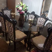 یکدست مبلمان سلطنتی ۸نفره چوب راش