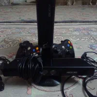 ایکس باکس ۳۶۰ اسلیم ۲۵۰ گیگ همراه کینکت ۳۴ تا بازی|کنسول، بازی ویدئویی و آنلاین|تهران, مسعودیه|دیوار