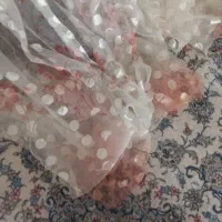 پرده حریرچین دوقلو۲/۵۰ در۱/۸۰|پرده، رانر، رومیزی|تهران, اباذر|دیوار