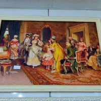 انواع دکوری تابلو فرش و آینه و چراغ و نقاشی وساعت|صنایع دستی و سایر لوازم تزئینی|الوند, |دیوار