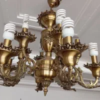 لوستر برنز 12شاخه