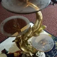 دلفین کنار پذیرایی ورق طلا خاص پسند