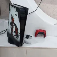 ps5 با دسته اضافه قرمز|کنسول، بازی ویدئویی و آنلاین|تهران, جوانمردان (اندیشه)|دیوار