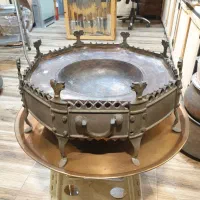 منقل و سینی برنجی روسی