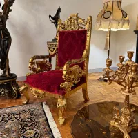 سرویس مبلمان و غذاخوری سلطنتی برند استیل برلیان