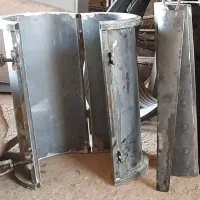 قالب لوله کَوَل قناتی پایه فنس رایزر درب چاه|مصالح و تجهیزات ساختمان|رزن, |دیوار