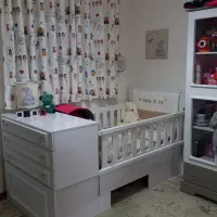 سرویس خواب کودک / تخت نوزاد نوجوان|تخت و سرویس خواب|پاکدشت, پاکدشت (مامازند)|دیوار