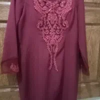 پیراهن کوتاه رنگ قرمز