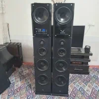 اسپیکر خانگی ۴ تکه برند مینگو|سیستم صوتی خانگی|فلاورجان, |دیوار