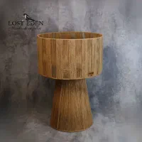ست لوستر و آباژور رافیا|لوستر و چراغ آویز|کوچصفهان, |دیوار