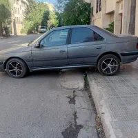 پژو پارس ۹۲ یه لکه رنگ
