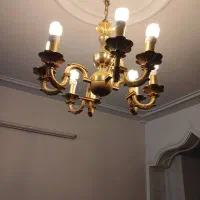 یک  جفت لوستر ۸ شعله علی انصاری|لوستر و چراغ آویز|تهران, هفده شهریور|دیوار