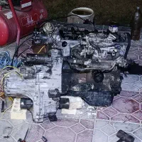 موتور پراید کاربراتور با کل دورچین و گیربکس