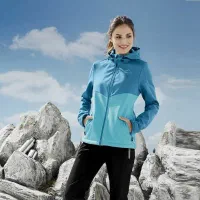 کاپشن سافتشل ضد اب و باد زنانه