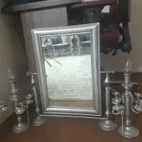 آیینه وشمعدان|آینه|اصفهان, شهرک امام خمینی|دیوار